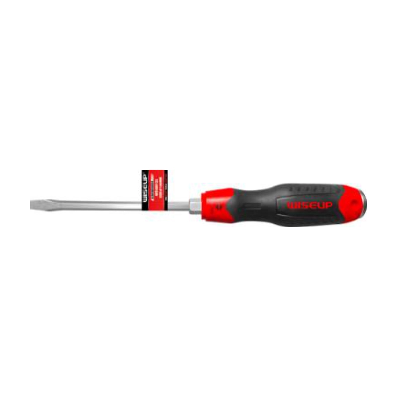 WISEUP - SCREW DRIVER FULL ROD 8" X 6 MM (+) - 090133