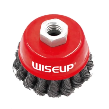 WISEUP - CUP WIRE BRUSH 5" ( HARD ) - 130604