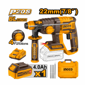 Ingco - Cordless rotary hammer - CRHLI202081