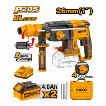 Ingco - Cordless rotary hammer - CRHLI202289