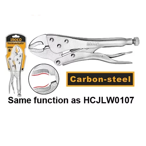 Ingco - Curved jaw locking plier - HCJLW0207