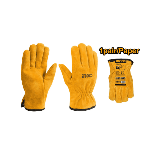 Ingco - Leather gloves - HGVC02