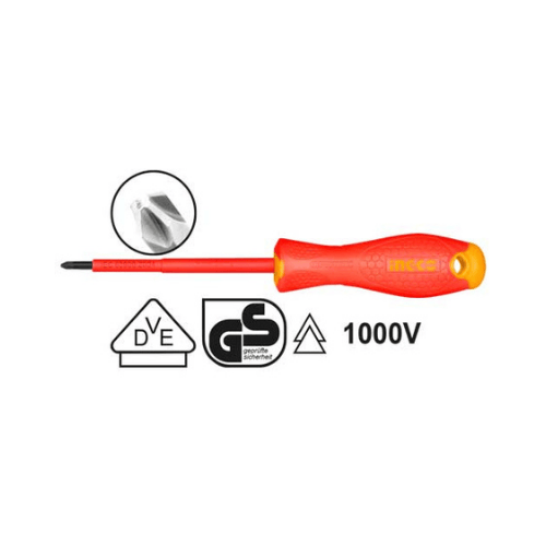 Ingco - Insulated Screwdriver - HISD81PZ180