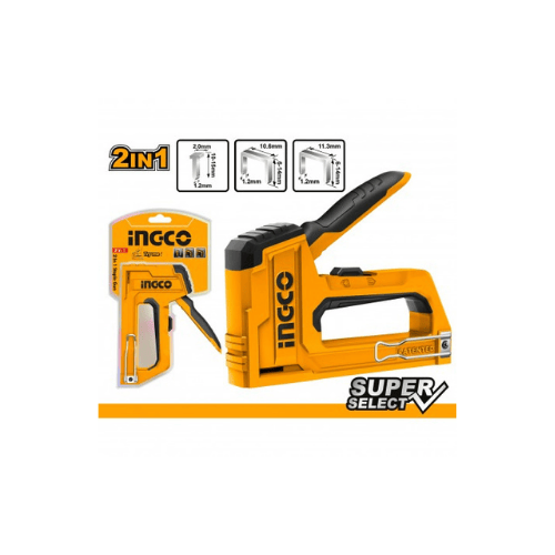 Ingco - 2 In 1 staple gun - HSG1406
