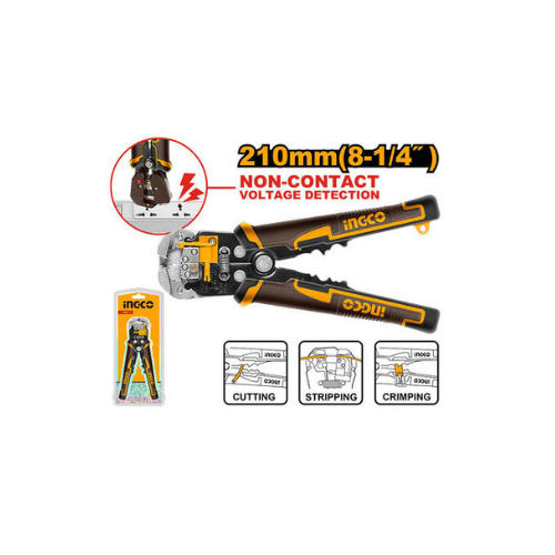 Ingco - Intelligent Voltage-Detecting Stripper - HWSP102429