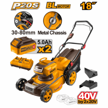 Ingco - Cordless lawn mower - LMLI20186