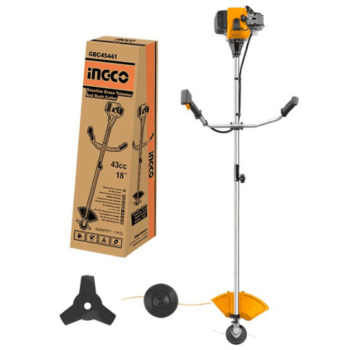 Gasoline grass trimmer and bush cutter