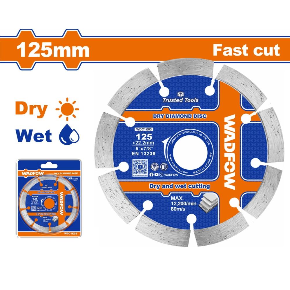 Wadfow - Dry diamond disc - WDC1K03