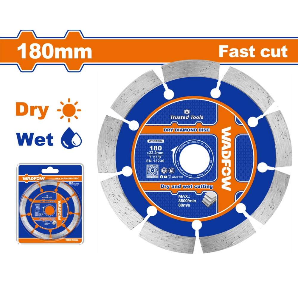 Wadfow - Dry diamond disc - WDC1K04