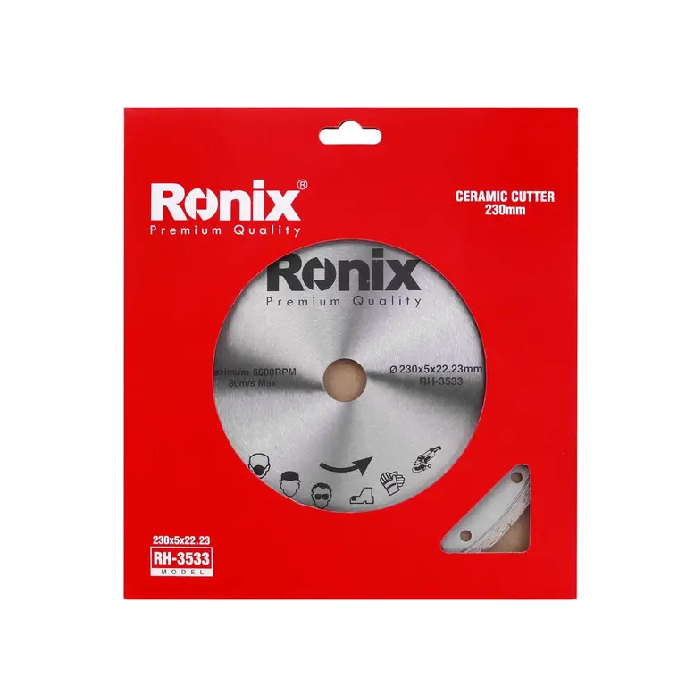 Ronix - Ceramic Cutting Disc 230x22.2x5mm - RH-3533